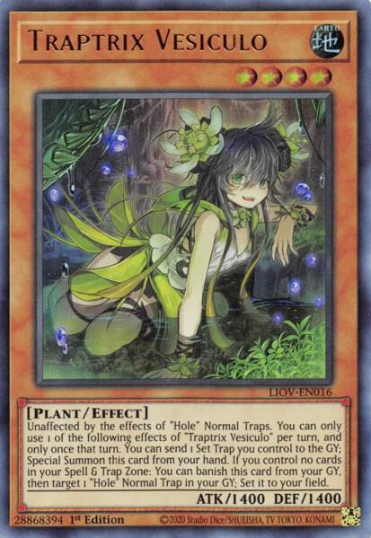 Traptrix Vesiculo LIOV-EN016 card from Lightning Overdrive