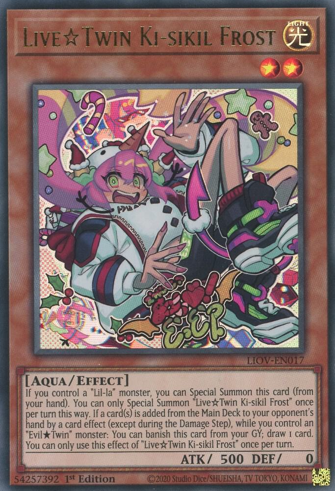 Live Twin Ki-sikil Frost LIOV-EN017 card from Lightning Overdrive