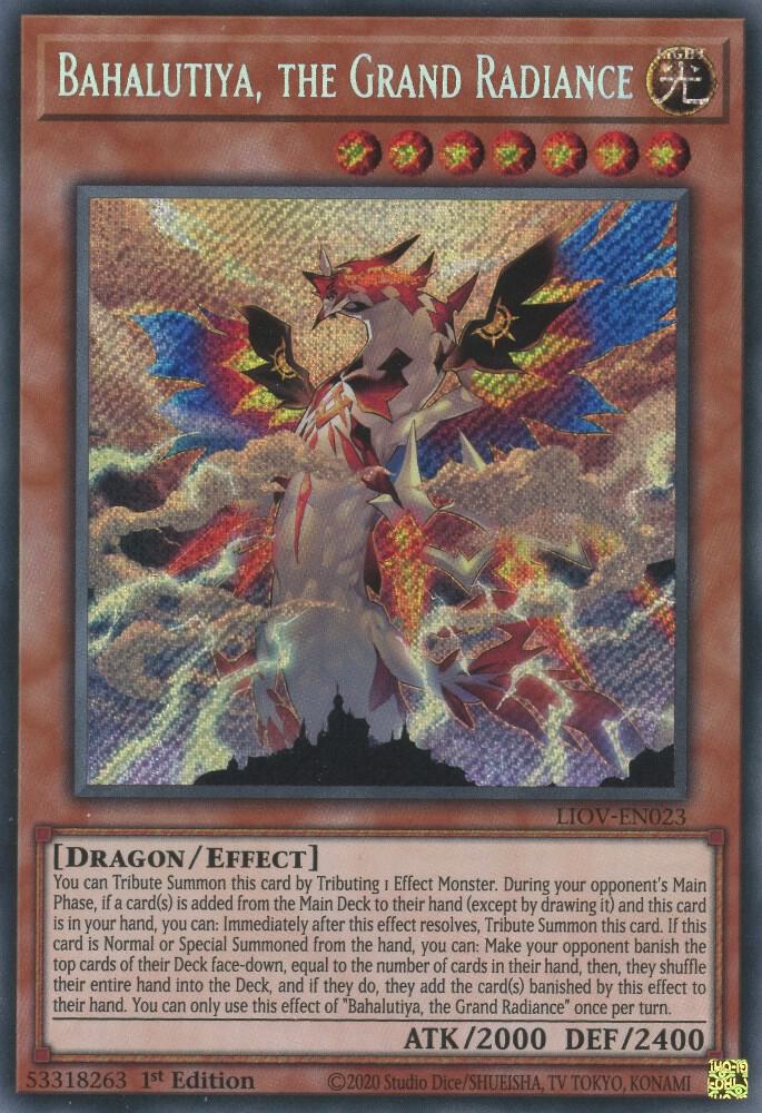 Bahalutiya, the Grand Radiance LIOV-EN023 card from Lightning Overdrive