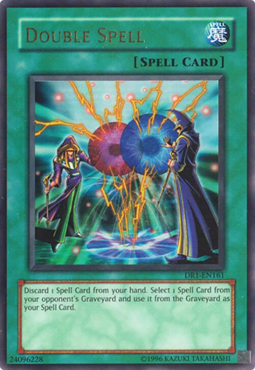 Double Spell DR1-EN161 card from Dark Revelation Volume 1