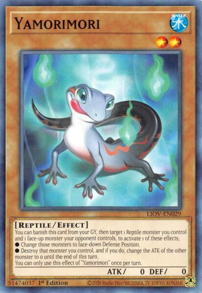 Yamorimori LIOV-EN029 card from Lightning Overdrive