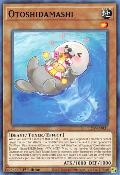Otoshidamashi LIOV-EN031 card from Lightning Overdrive