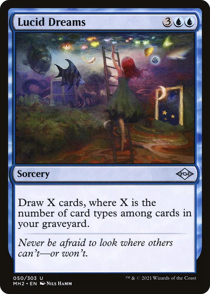 Lucid Dreams 50 card from Modern Horizons 2