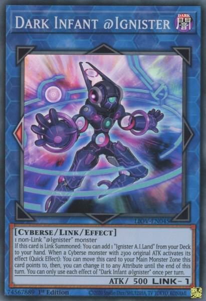 Dark Infant @Ignister LIOV-EN045 card from Lightning Overdrive
