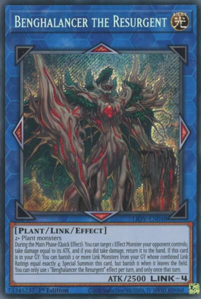 Benghalancer the Resurgent LIOV-EN048 card from Lightning Overdrive