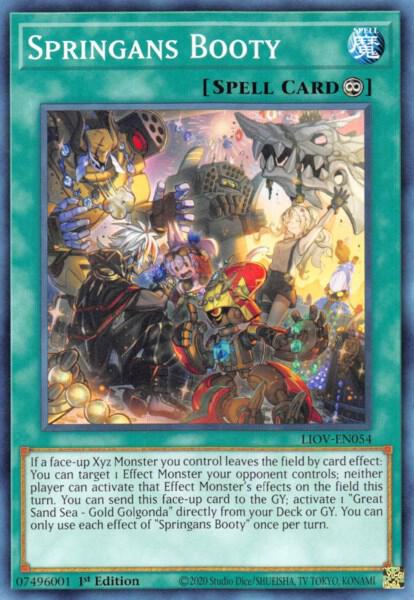 Springans Booty LIOV-EN054 card from Lightning Overdrive