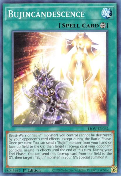Bujincandescence LIOV-EN062 card from Lightning Overdrive