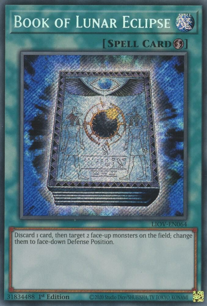Book of Lunar Eclipse LIOV-EN064 card from Lightning Overdrive