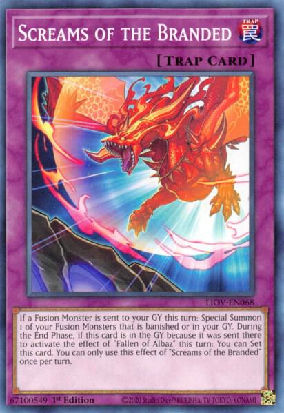 Screams of the Branded LIOV-EN068 card from Lightning Overdrive