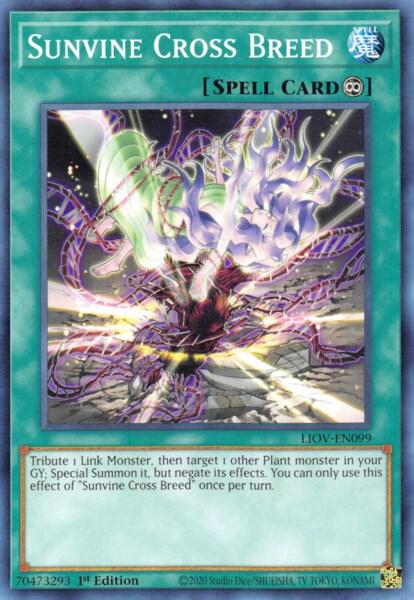 Sunvine Cross Breed LIOV-EN099 card from Lightning Overdrive