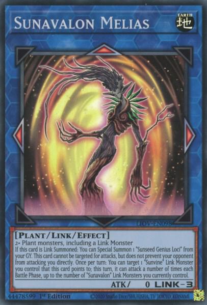 Sunavalon Melias LIOV-EN098 card from Lightning Overdrive