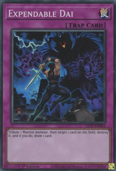 Expendable Dai LIOV-EN084 card from Lightning Overdrive