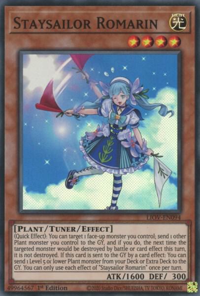 Staysailor Romarin LIOV-EN094 card from Lightning Overdrive