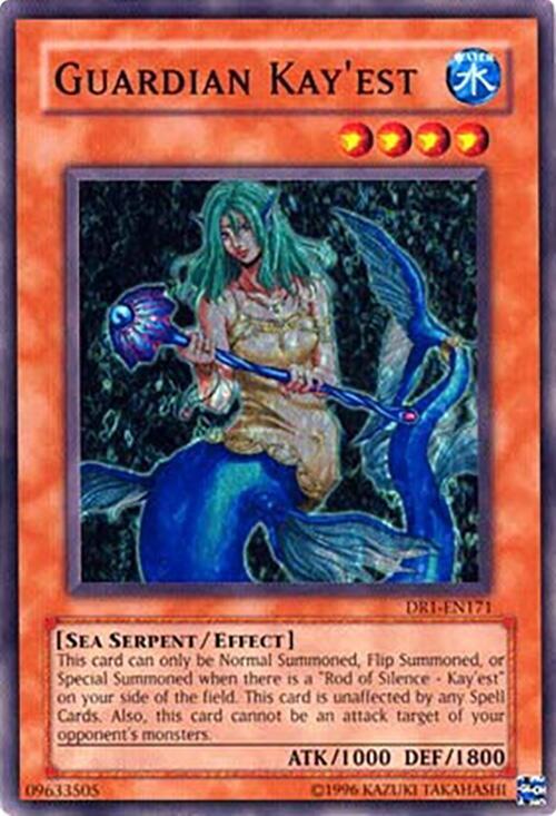 Guardian Kay'est DR1-EN171 card from Dark Revelation Volume 1