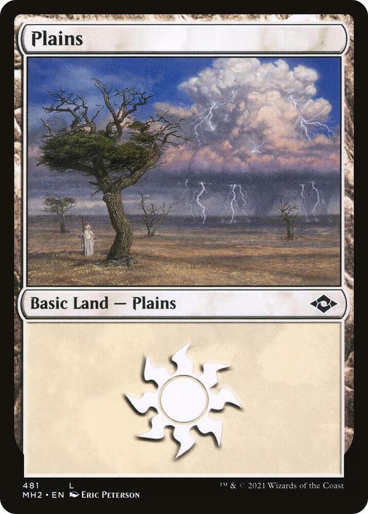 Plains 481 card from Modern Horizons 2