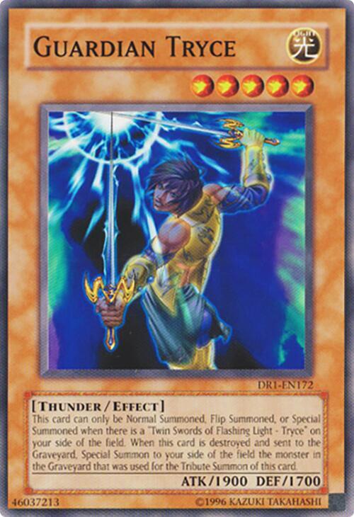 Guardian Tryce DR1-EN172 card from Dark Revelation Volume 1