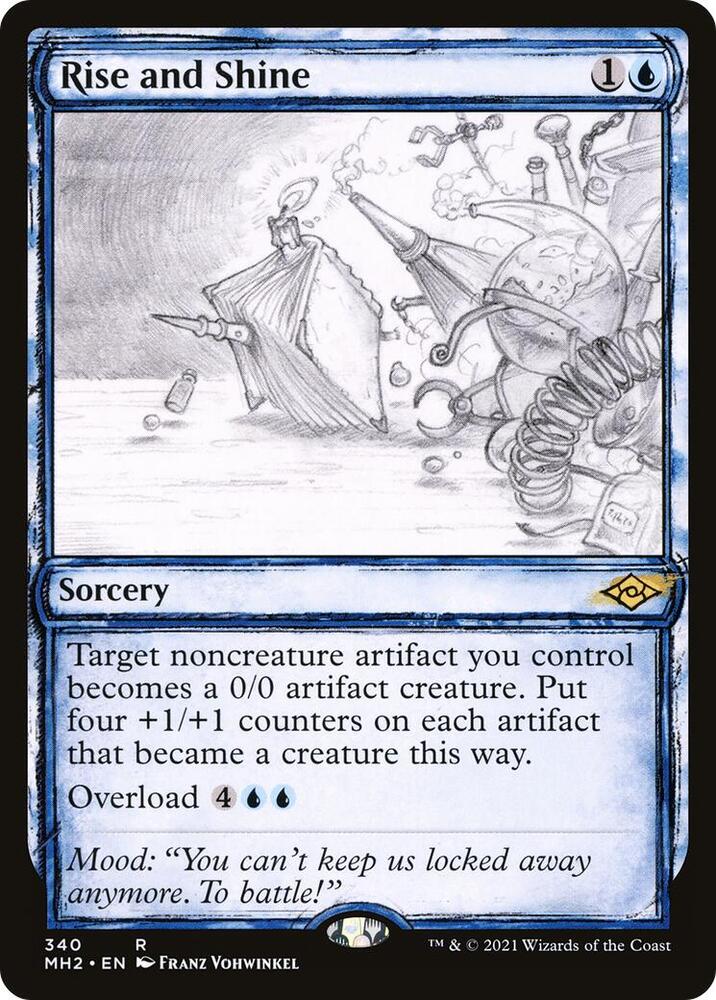 Rise and Shine (Showcase) 340 card from Modern Horizons 2