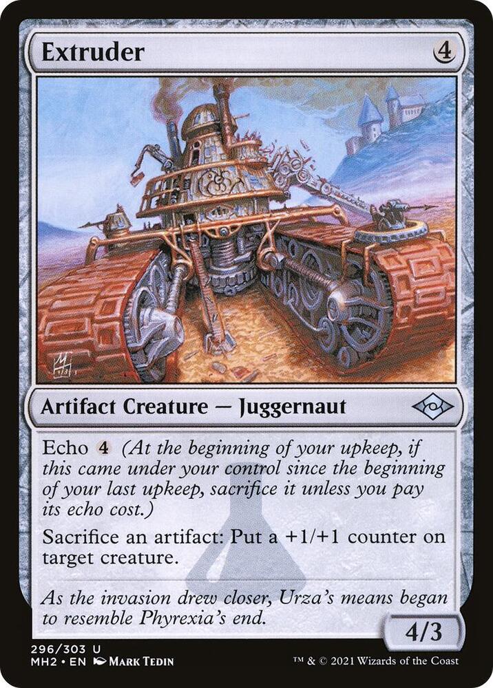 Extruder 296 card from Modern Horizons 2