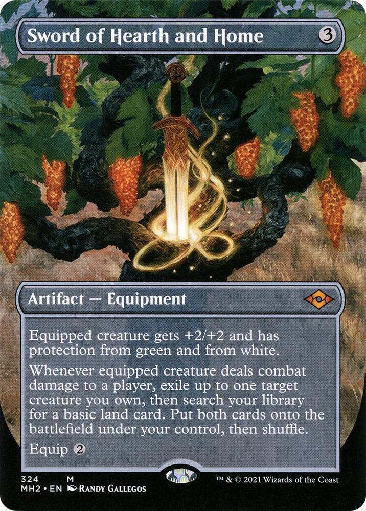 Sword of Hearth and Home (Borderless) 324 card from Modern Horizons 2