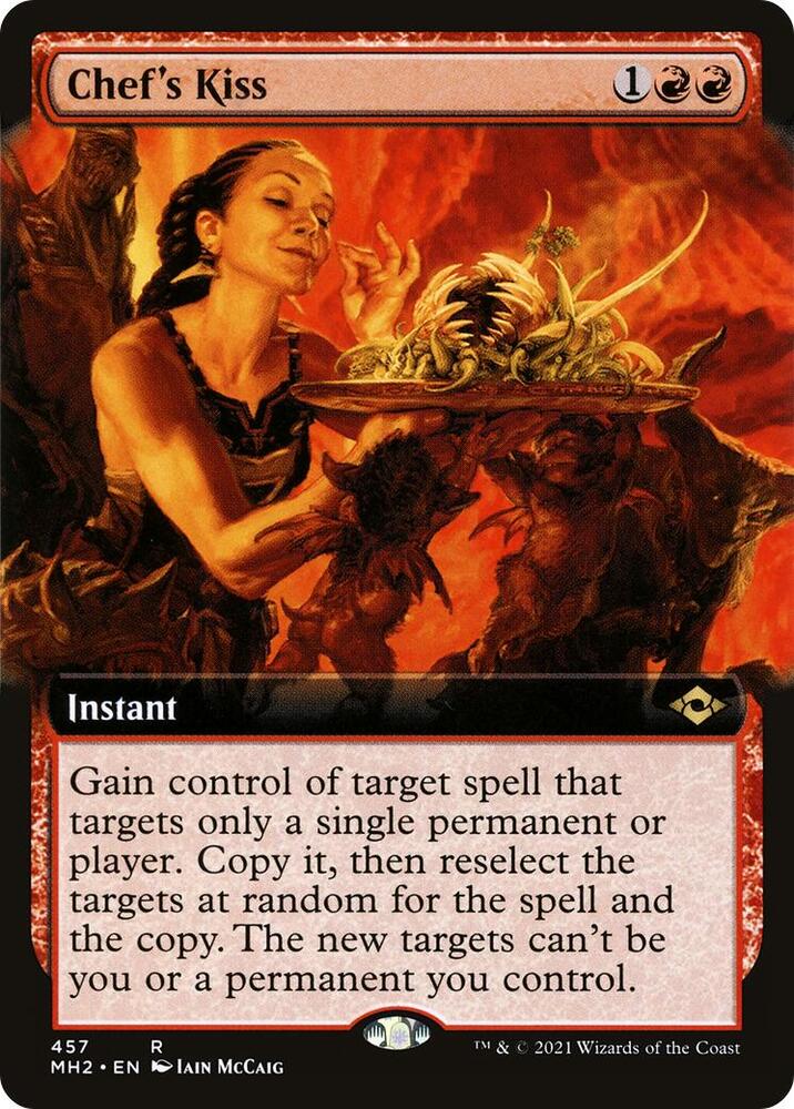 Chef's Kiss (Extended Art) 457 card from Modern Horizons 2