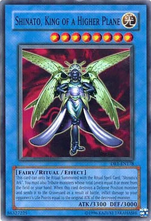 Shinato, King of a Higher Plane DR1-EN178 card from Dark Revelation Volume 1