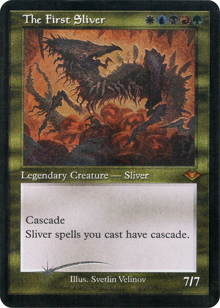The First Sliver (Retro Frame) (Foil Etched) 26 card from Modern Horizons