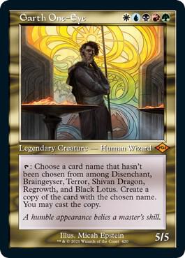 Garth One-Eye (Retro Frame) (Foil Etched) 420 card from Modern Horizons 2