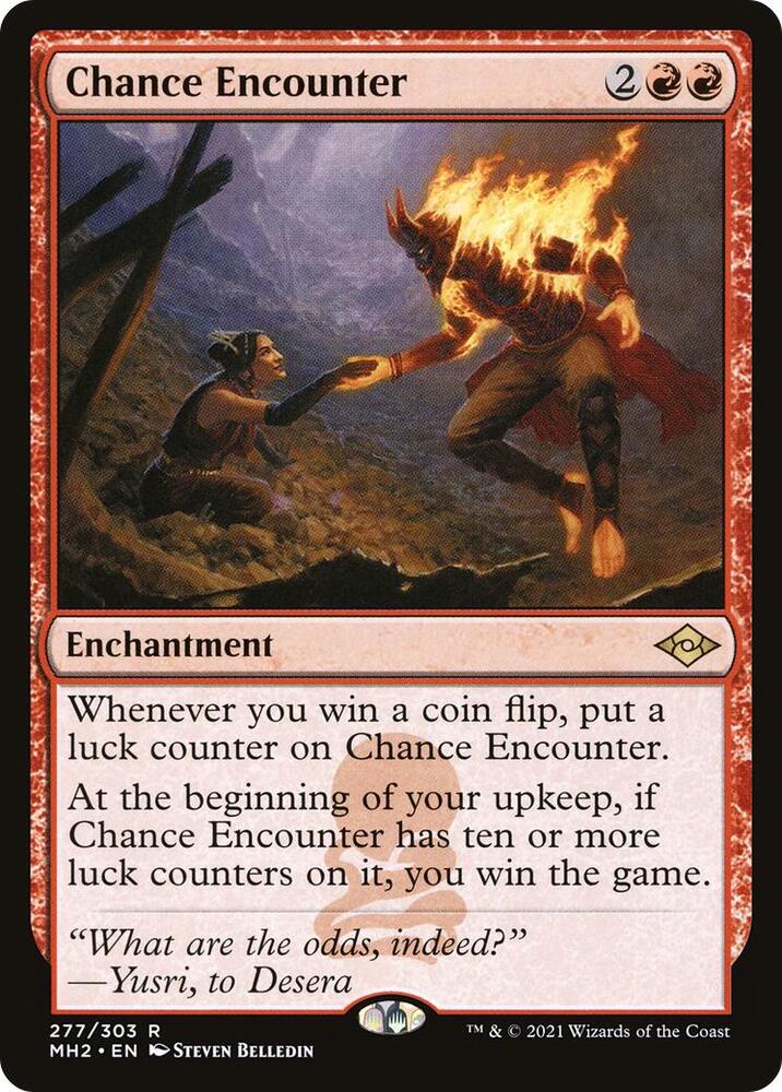Chance Encounter 277 card from Modern Horizons 2