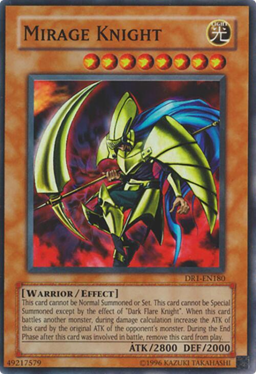 Mirage Knight DR1-EN180 card from Dark Revelation Volume 1