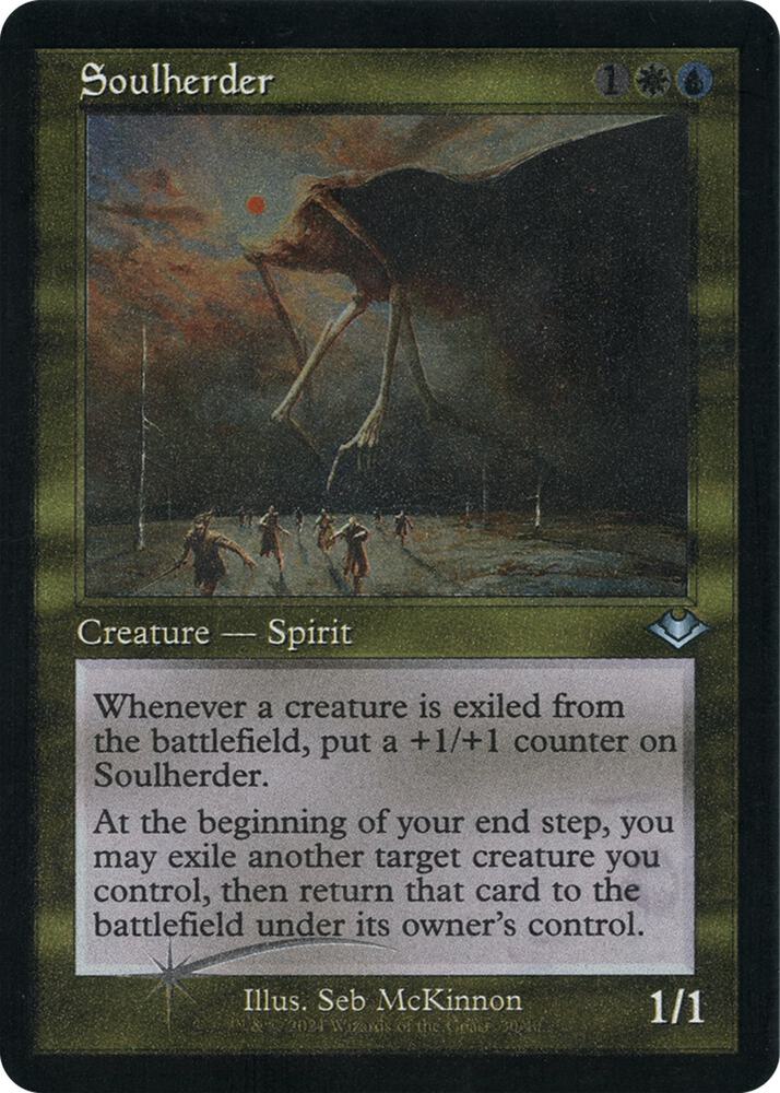 Soulherder (Retro Frame) (Foil Etched) 30 card from Modern Horizons
