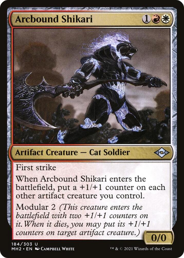 Arcbound Shikari 184 card from Modern Horizons 2