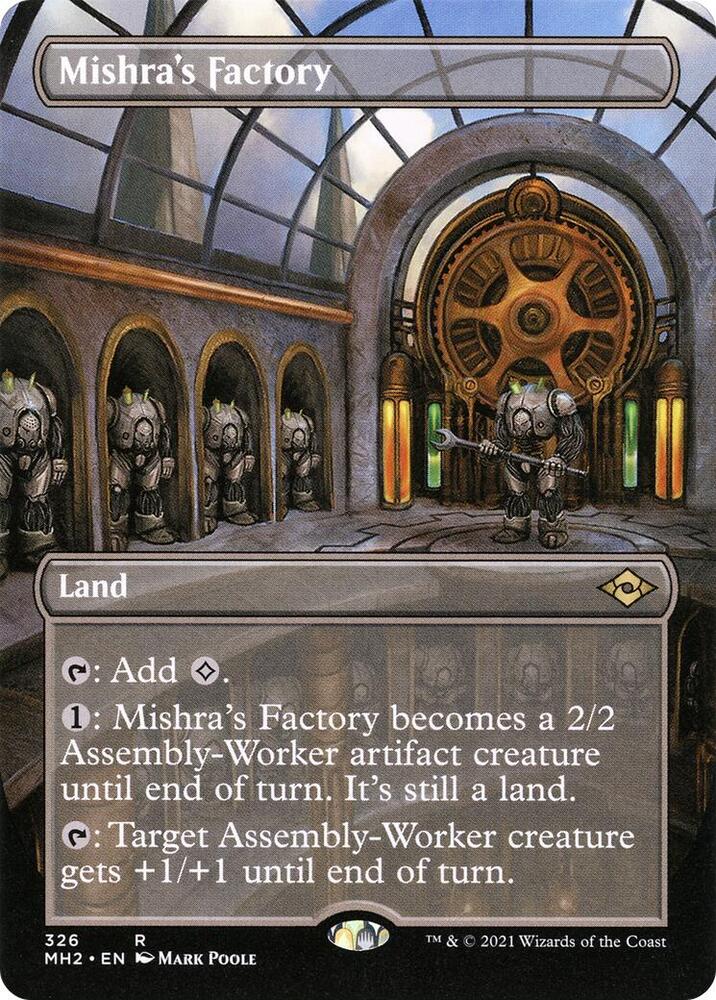 Mishra's Factory (Borderless) 326 card from Modern Horizons 2