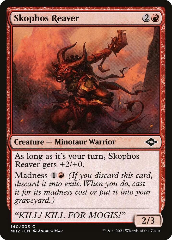 Skophos Reaver 140 card from Modern Horizons 2