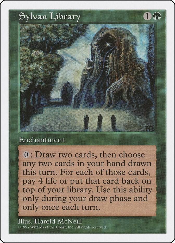 Sylvan Library card from Fifth Edition