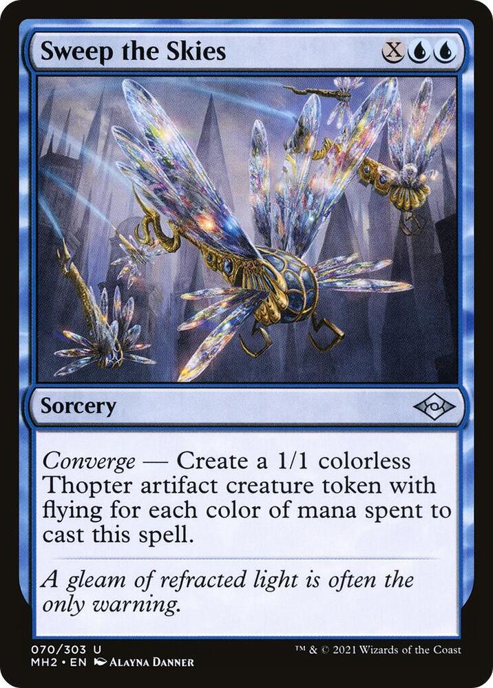 Sweep the Skies 70 card from Modern Horizons 2