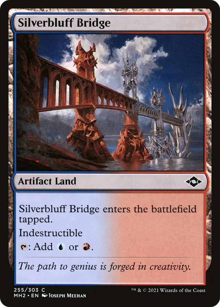 Silverbluff Bridge 255 card from Modern Horizons 2