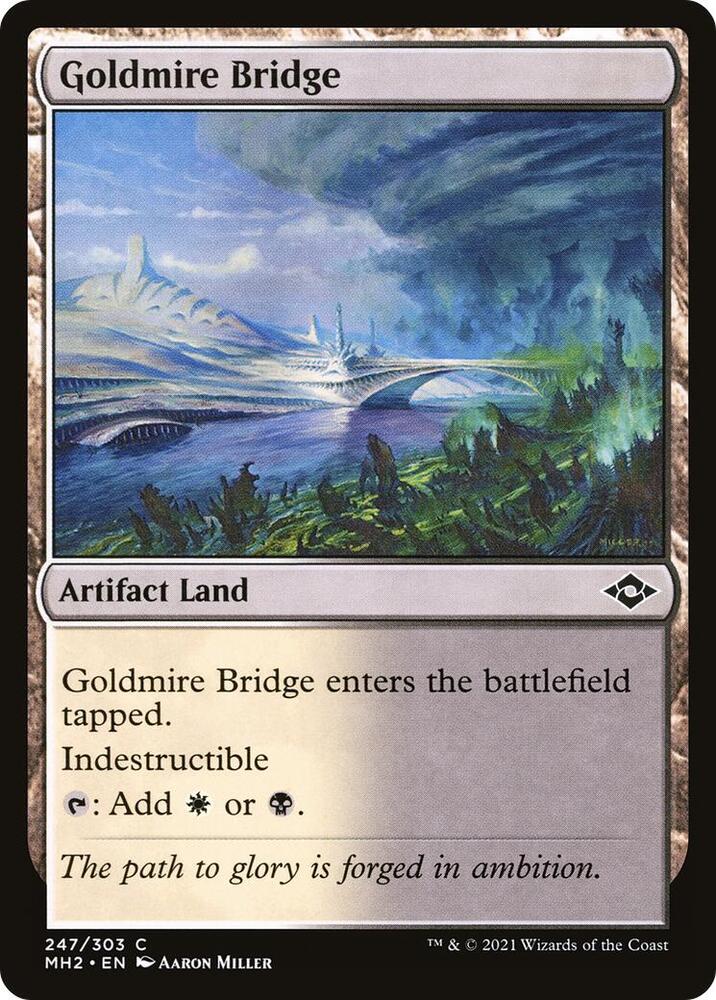 Goldmire Bridge 247 card from Modern Horizons 2