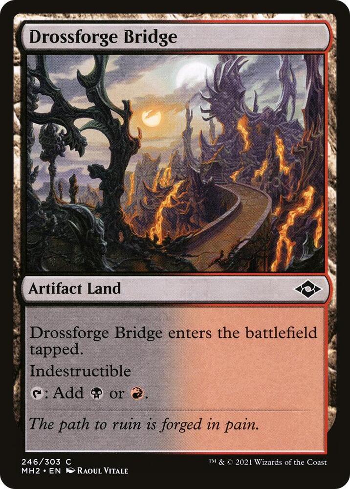 Drossforge Bridge 246 card from Modern Horizons 2