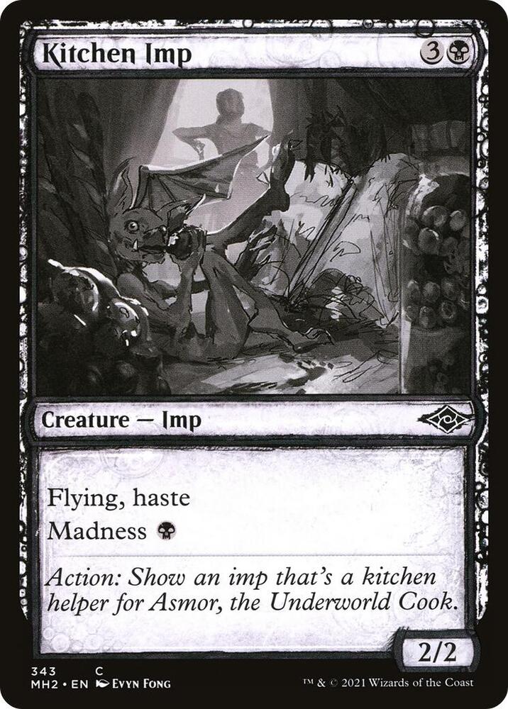 Kitchen Imp (Showcase) 343 card from Modern Horizons 2