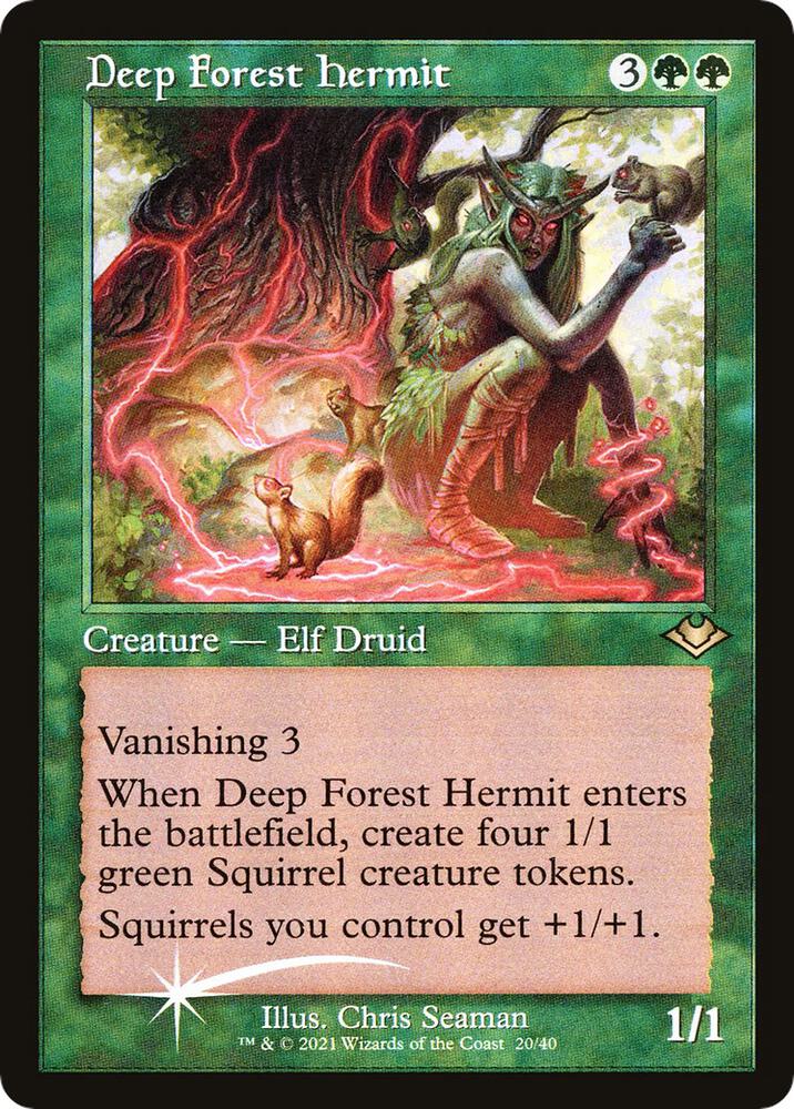 Deep Forest Hermit (Retro Frame) 20 card from Modern Horizons