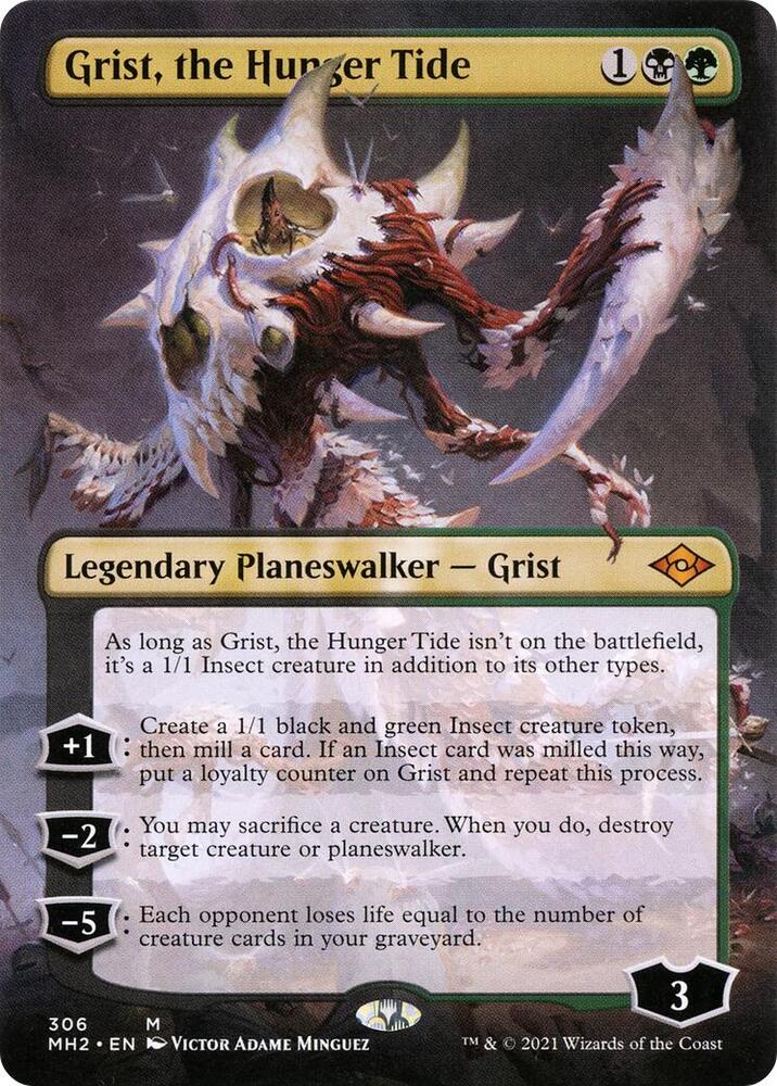 Grist, the Hunger Tide (Borderless) 306 card from Modern Horizons 2