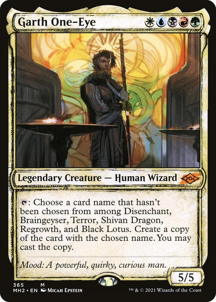 Garth One-Eye (Showcase) 365 card from Modern Horizons 2