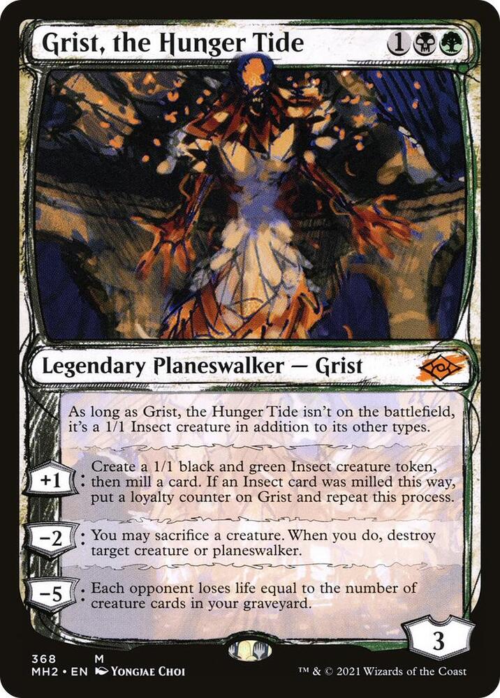 Grist, the Hunger Tide (Showcase) 368 card from Modern Horizons 2