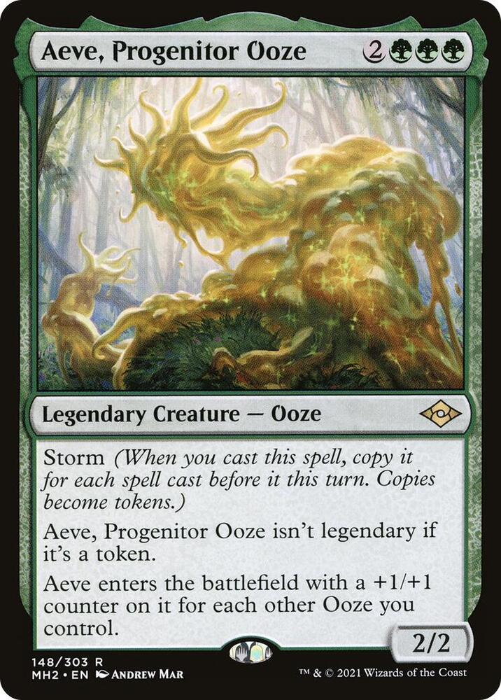 Aeve, Progenitor Ooze 148 card from Modern Horizons 2
