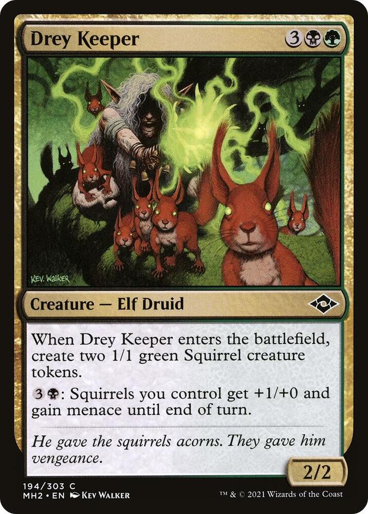 Drey Keeper 194 card from Modern Horizons 2