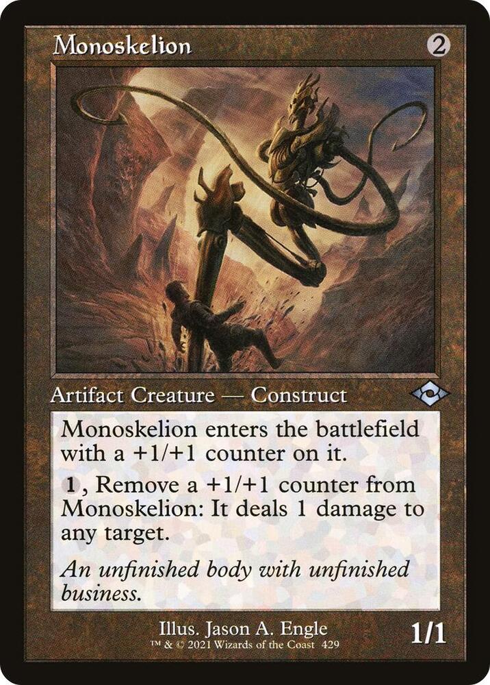 Monoskelion (Retro Frame) 429 card from Modern Horizons 2