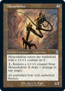 Monoskelion (Retro Frame) (Foil Etched) 429 card from Modern Horizons 2