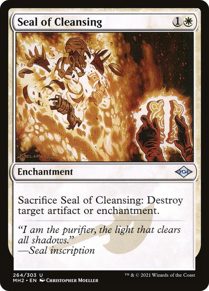 Seal of Cleansing 264 card from Modern Horizons 2