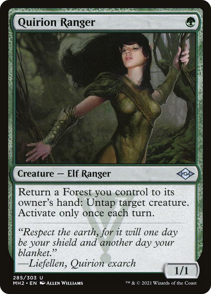 Quirion Ranger 285 card from Modern Horizons 2