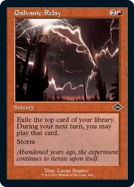 Galvanic Relay (Retro Frame) (Foil Etched) 406 card from Modern Horizons 2